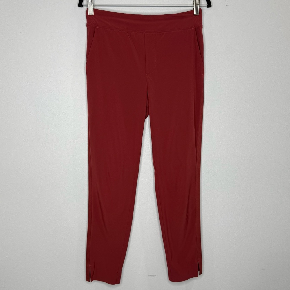 Athleta Brooklyn Ankle Pant 2 Rust Burnt Orange